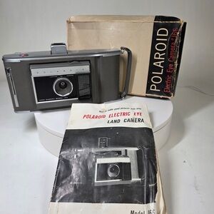 Polaroid Electric Eye Land Camera J66 - Black and Gray